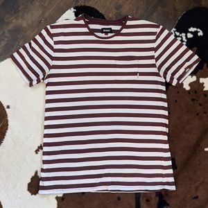 RED stripe t-shirt